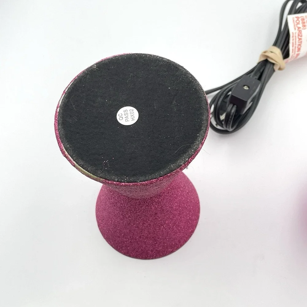 2016 Pink Glitter Base Lava Lamp 14